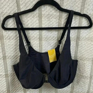 DELIMIRA Front Closure Bras Seamless Plunge Underwire Unlined Comfortable Bra